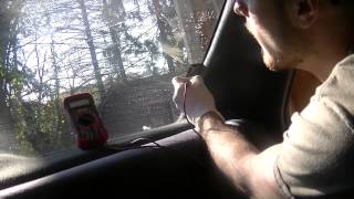 Fixing a Rear Window Defroster Diagnosis and Repair Part 1 [upl. by Sallee610]