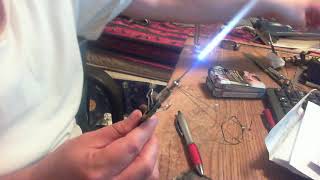 Mini blow torch homemade [upl. by Balbur]