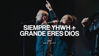 Siempre YHWH  Grande Eres Dios  New Wine [upl. by Anastasius]