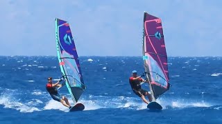 Windsurfing Rhodes Ialyssos 2022 at Procenter Blue Horizon Rodos [upl. by Kantos]