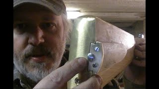 Swivel breech rifle scratch build pt 38 making the patchbox spring [upl. by Arnst]