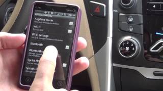 How To Sync An Android Phone Via Bluetooth In A 2013 Hyundai Sonata  Morries 394 Hyundai [upl. by Ardnasxela]