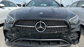 2023 Mercedes E450 Cabriolet Obsidian Black Metallic [upl. by Lugar]