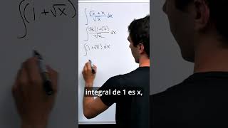 No utilices un cambio de variable para resolver esta integral  Integral de √xx√x [upl. by Itsur]