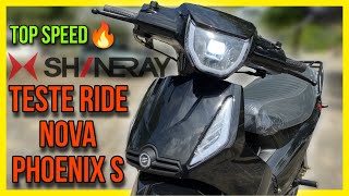 TEST RIDE NOVA SHINERAY PHOENIX S 50CC  TOP SPEED [upl. by Gruber873]