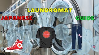 How to use a coin laundry Laundromats in Japan Guide 4K [upl. by Shirleen354]