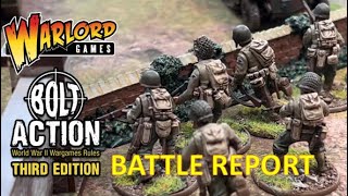 US Army Rangers v German Armoured Platoon Bolt Action 1250 points warlordgames boltaction ww2 [upl. by Trebor]