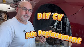 DIY CV Axle Replacement on a 2018 Nissan LEAF [upl. by Kcirrag]