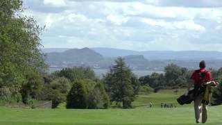 Burntisland Golf House Club  The Most Beautiful Course in Fife [upl. by Hairom]