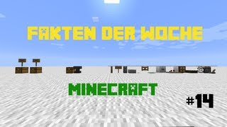 Minecraft 3 Fakten der Woche 14 Effizienter Reparieren und Teppiche auf allem [upl. by Teferi]