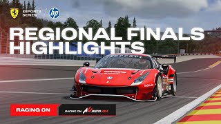 Ferrari HP Esports Series 2024  Regional Finals Highlights AC [upl. by Ahsiekan]