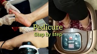 How to do pedicure step by step ✅ पेडीक्योर कैसे करते हैं सही और आसान तरीके से 💯 [upl. by Anitahs983]