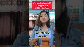 Western Railway Apprentice Recruitment 2024 [upl. by Jt]