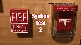 Firelite ms5012 system test 2 alarm systemtest [upl. by Markman]