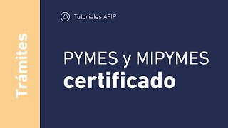 TRÁMITES PYMES y MIPYMES ¿Cómo solicito el certificado o los beneficios fiscales [upl. by Anaya]