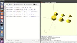 Tutorial openscad 2 mis objetos en una cuadricula por favor 328 [upl. by Gilmer352]