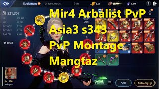 Mir4 Arbalist PvP Ultimate skill is the key Arrow Rain is overpowered [upl. by Tteragram]