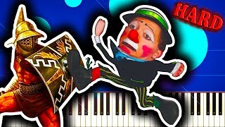 ENTRY OF THE GLADIATORS The Clown Song  Piano Tutorial [upl. by Rexford]