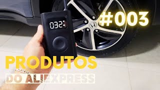 Produtos do Aliexpress 003 Compressor de ar portátil Xiaomi  Portable Electric Air Compressor [upl. by Enilamme]