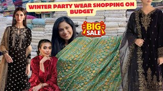 Shopping for Winters Unstitched Embroided Dresses and Shanghai Silk  Affordable shopping shopping [upl. by Pouncey]