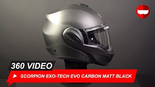 Scorpion EXOTech Evo Carbon Matt Black  ChampionHelmetscom [upl. by Adnara]