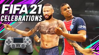 FIFA 21 ALL 100 CELEBRATIONS XBOX amp PLAYSTATION [upl. by Poland]