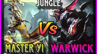 Wild Rift Best warwick vs Master Yi   Jungla Gameplay Seasson 15 [upl. by Gnagflow212]