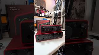 Checking out the 4th Gen Focusrite Scarlett Solo amp 2i2 musicproduction homestudio focusrite [upl. by Smoht]