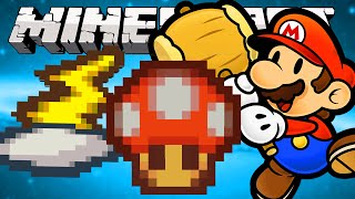 Minecraft Mods Paper Mario Mod New Items Consumables and Power Ups Mod Showcase 164 [upl. by Aslam503]