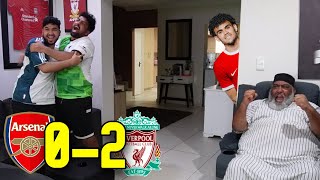 ARSENAL vs LIVERPOOL 02 LIVE FAN REACTION  THE REDS WIN AWAY AT THE EMIRATES ON TO THE NEXT [upl. by Hendel]