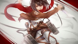 Mikasa Ackerman Rap  Eternidad  Attack On Titan [upl. by Wainwright]