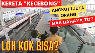 Dulu Diejek Kereta Kecebong Kereta Cepat Whoosh Sukses Angkut 1 Juta Penumpang Dan Tepat Waktu [upl. by Laehctim21]