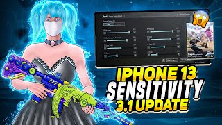 NEW UPDATE 31 Pro Sensitivity amp Settings 😱  4 Finger Claw Gyroscope  iPhone 13 60 FPS BGMI [upl. by Eemaj998]