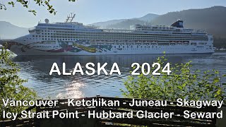 NCL Alaska Cruise with Norwegian Jewel from Vancouver to Seward [upl. by Bartle]