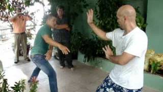 Sparring Wing Chun vs Pencak Silat [upl. by Mcdowell]