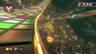 N64 Rainbow Road  118561  mw¢●トリート Mario Kart 8 World Record [upl. by Sajovich]