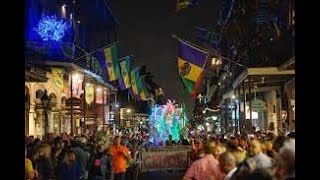 Krewe Du Vieux Mardi Gras parade in New Orleans [upl. by Aihsaei]