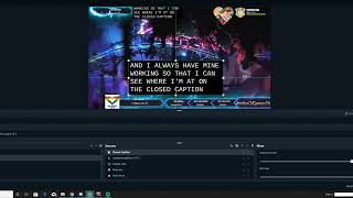 How to add Closed Caption to your Streamlabs OBS [upl. by Aniretak786]