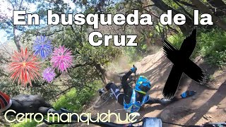 Manquehue Salida Fallida san Cristóbal Pista La Cruz MTB [upl. by Pages]