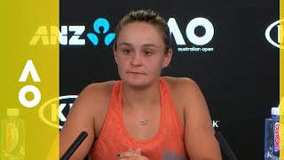 Ashleigh Barty press conference 2R  Australian Open 2018 [upl. by Kama]