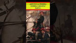 1ª Guerra Carlista parte 1 historia history historiadeespaña eso bachillerato shorts españa [upl. by Anerak]