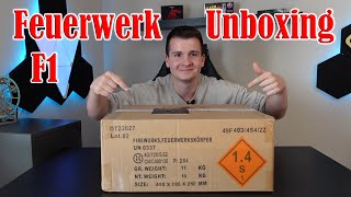 F1 Feuerwerk Unboxing  Pyrolager 2024 FULL HD [upl. by Girardo]