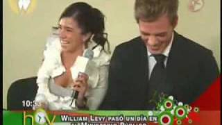 WILLIAM LEVY SE CONFIESA EN EL PROGRAMA HOY MUY CHISTOSO [upl. by Llerref709]