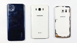 Oppo A16K Vs Samsung S6 Vs Samsung J7  Speed Test amp Comparison [upl. by Derfnam]