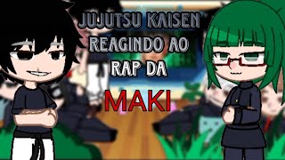 Jujutsu kaisen reagindo ao rap da maki zeninEnergia zero DYA [upl. by Beckerman]