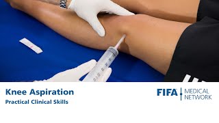 Knee Aspiration  Practical clinical skills [upl. by Cornelia208]