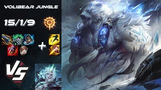 JUNGLE Volibear vs Viego  EU Master Patch 1419 [upl. by Auoh]