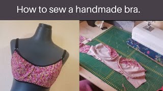 sew bra at home easy [upl. by Hamid]