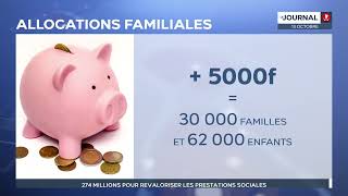 274 millions de Fcfp pour favoriser les prestations sociales [upl. by Matilda]