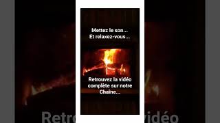 👉 BRUIT DE FEU DE CHEMINÉE AVEC BRUIT DU VENT 😴 [upl. by Lenni]